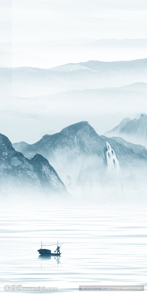 高清 新风景玄关画 tif分层