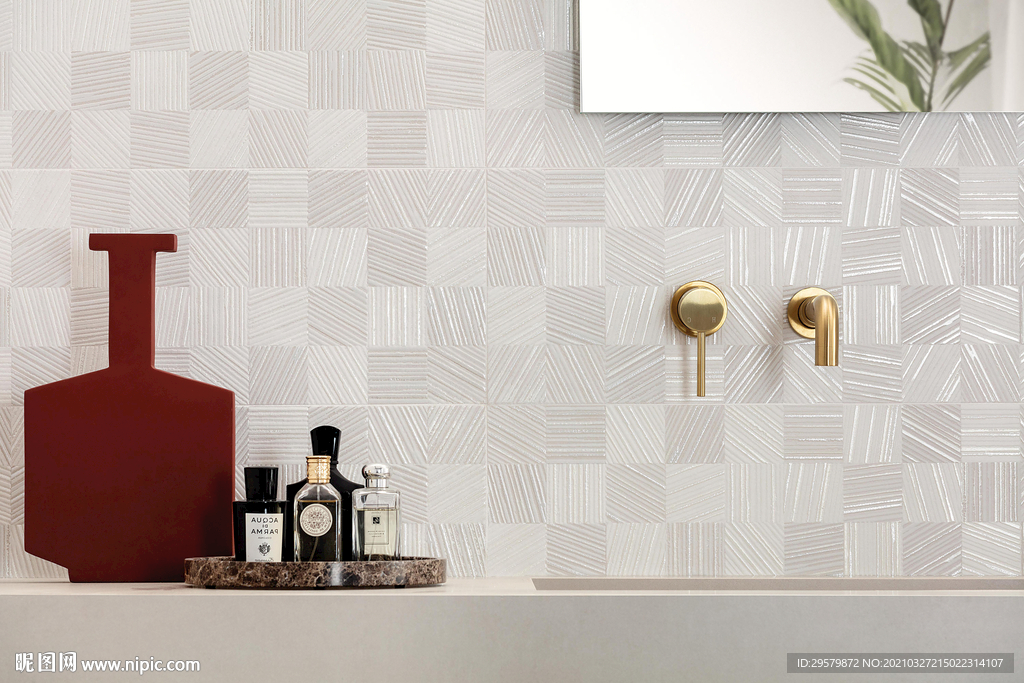 现代意式 瓷砖岩板效果图