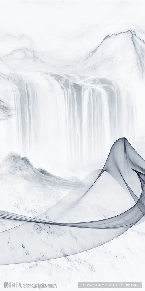 爆款别墅玄关背景 tif分层