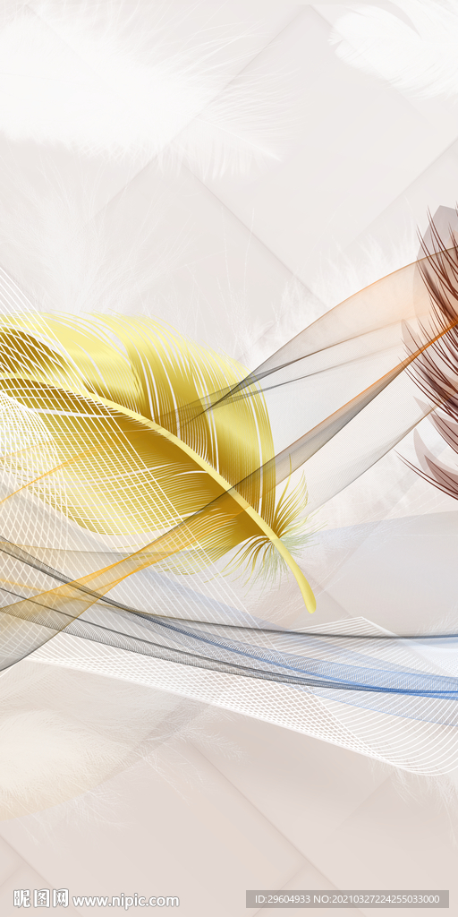 最新 玄关轻奢挂画 TIF分层