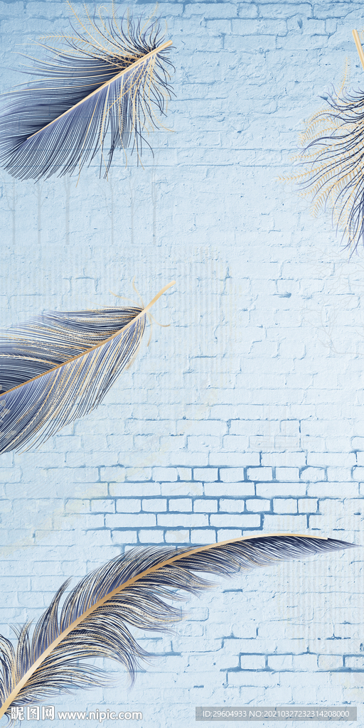 极简玄关轻奢挂画 TIF分层