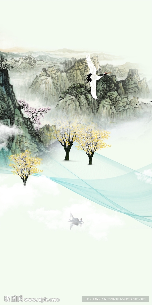 高清 背景墙玄关 TIF分层