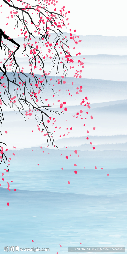 高档新大气山水画