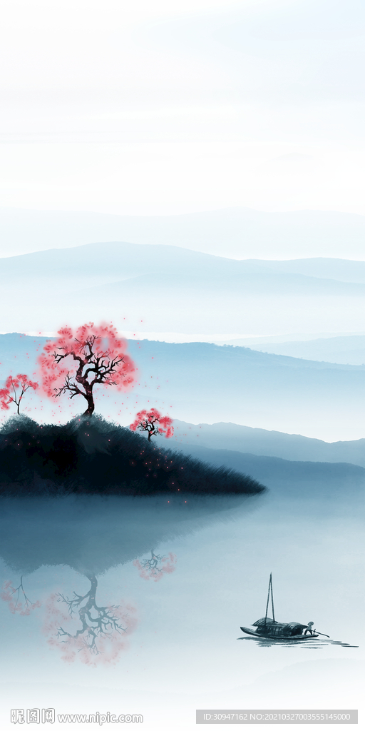 意境 新高档玄关画 TIF分层