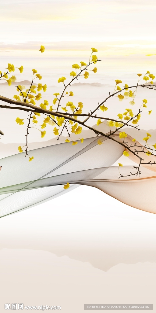 人气大气山水画