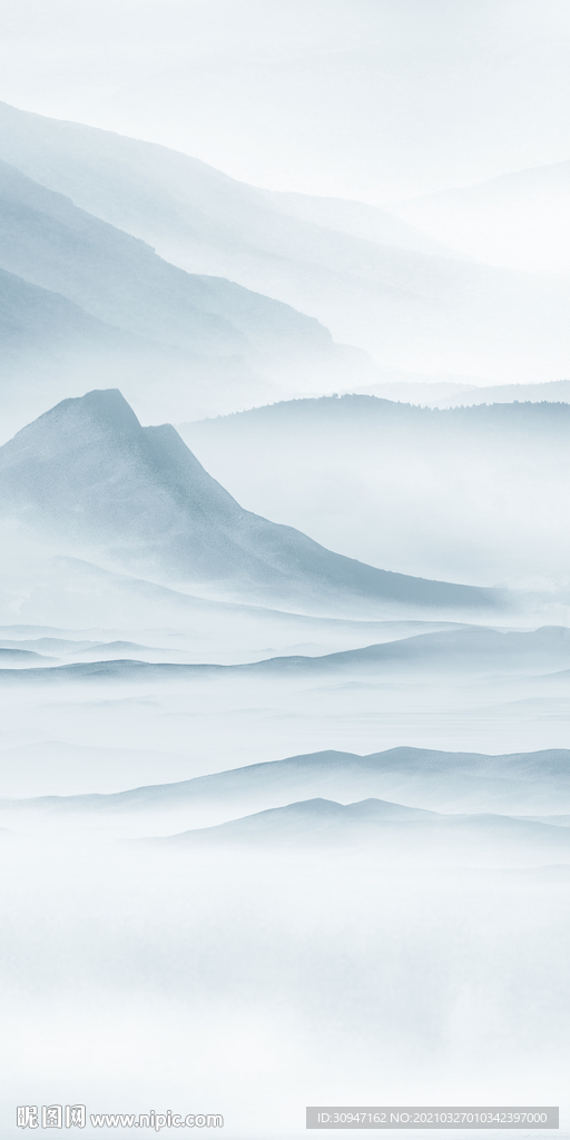 新中式新高档玄关画 TIF分层