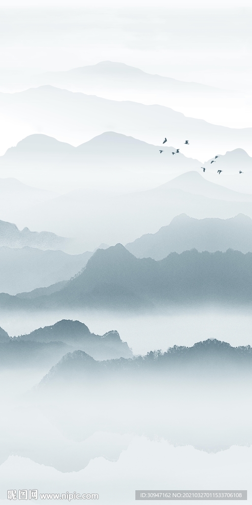 别墅新高档玄关画 TIF分层