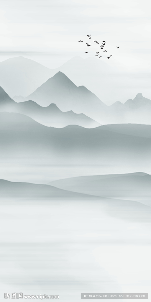 人气最新玄关画 TIF分层