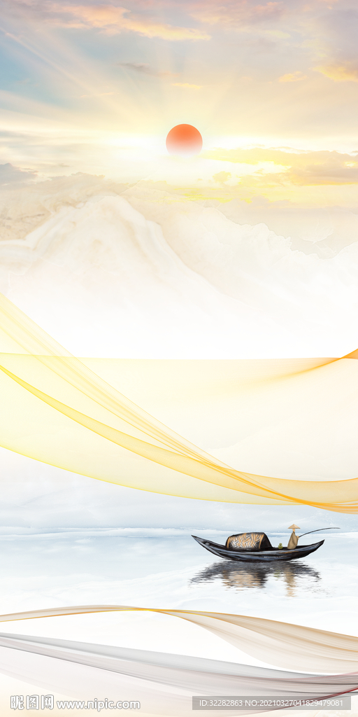 新款大气玄关画