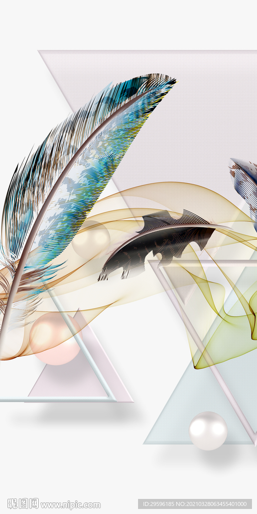 奢华高清玄关背景 TIF分层