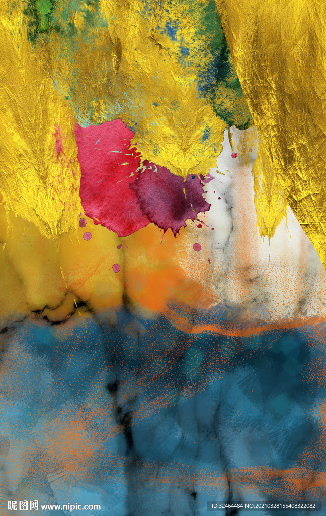 轻奢抽象艺术画