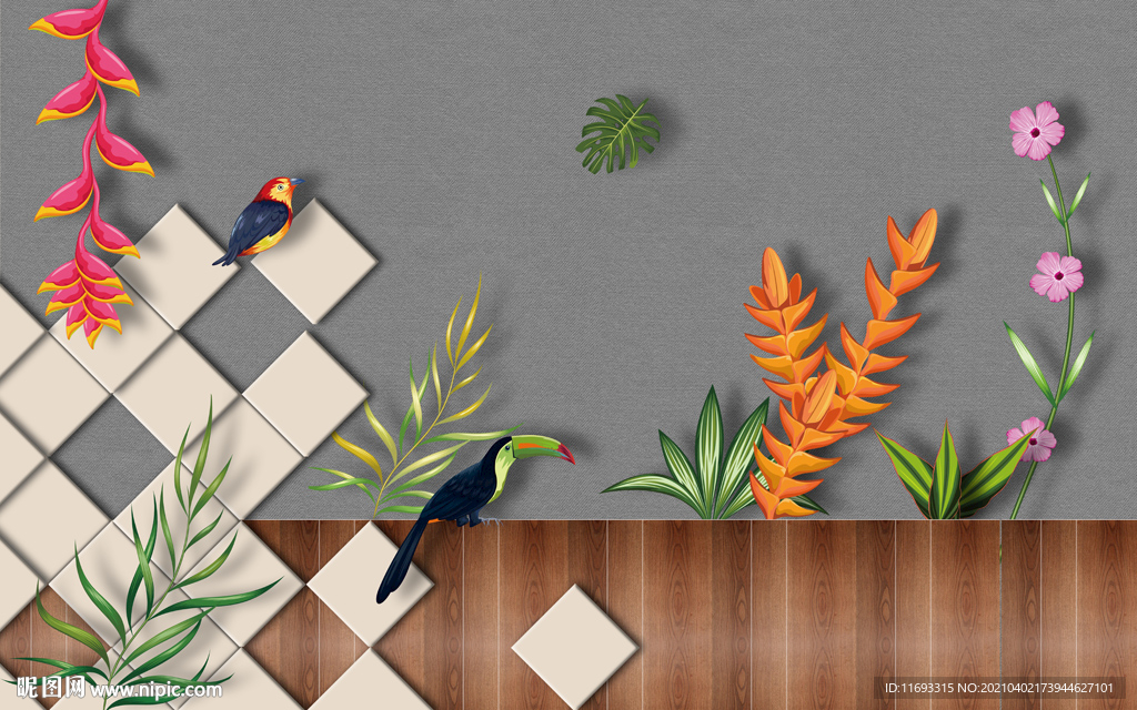 现代客厅沙发背景墙