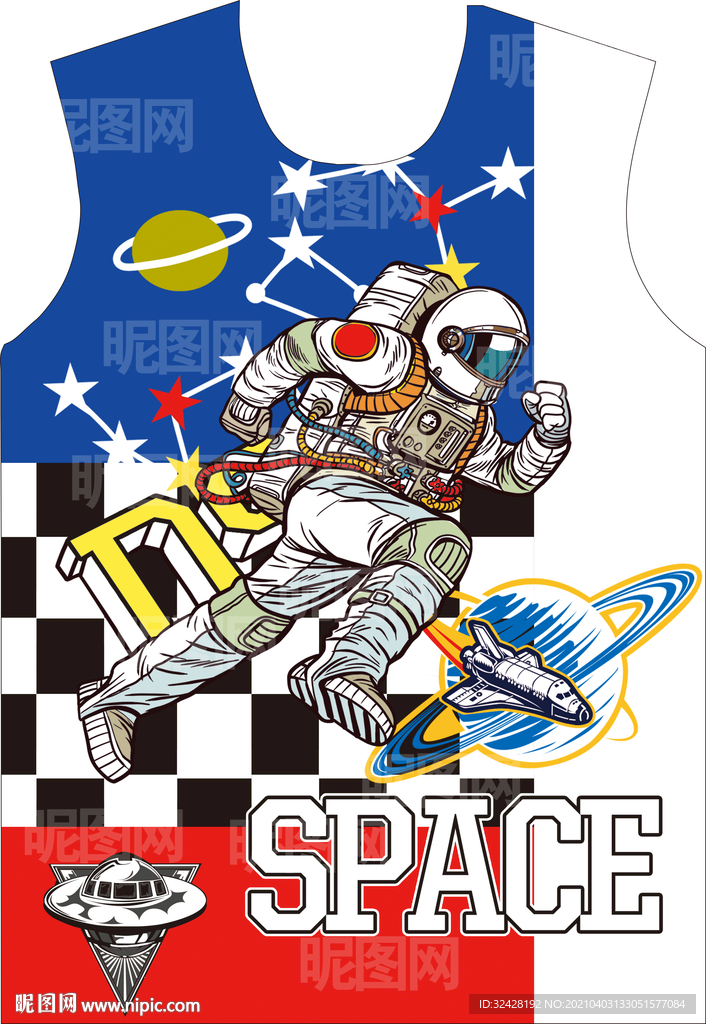 大牌男装 分层 潮流印花