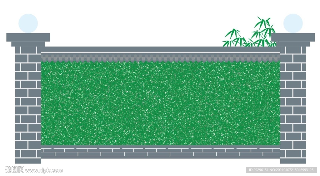 绿植围墙
