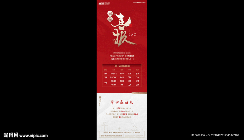 地产素材分层模版展板海报形象图