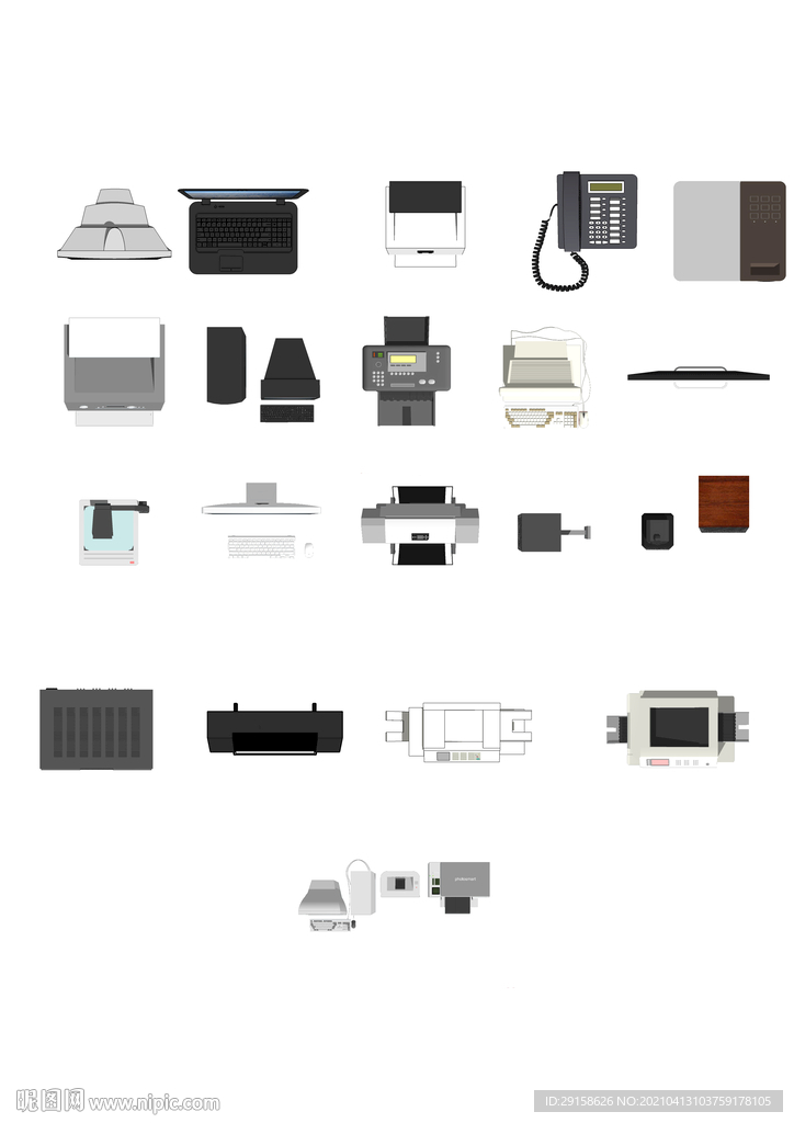 彩屏模型办公用品