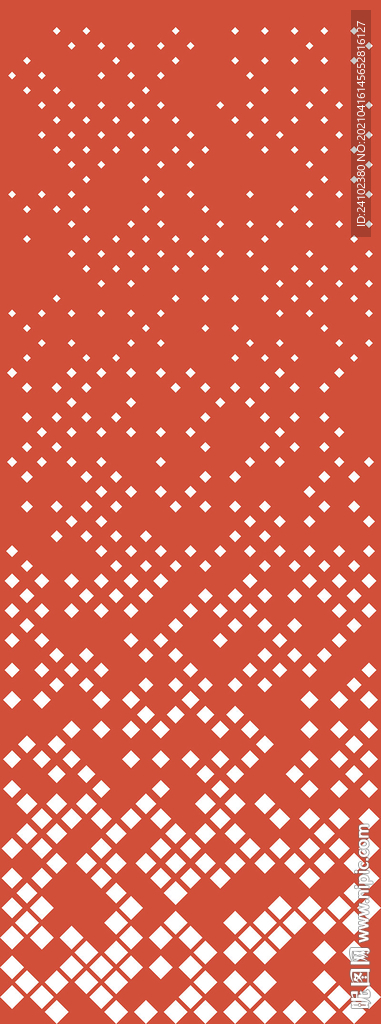 简约几何菱形渐变红色背景