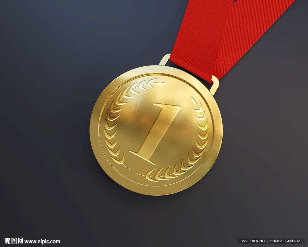 高清金牌奖牌样机