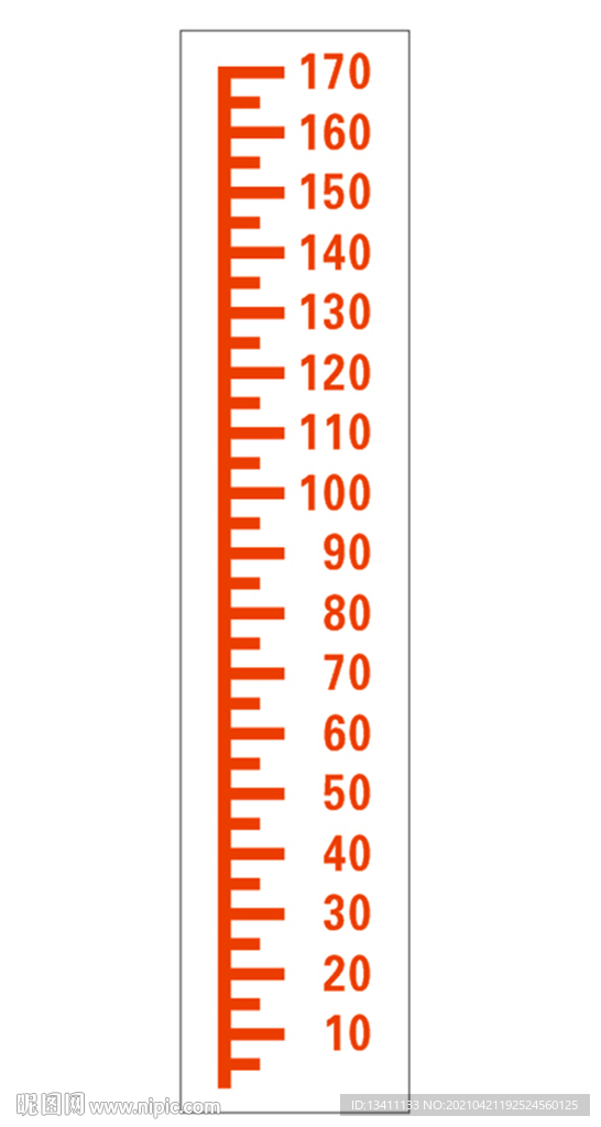 涉水位刻度尺 标尺
