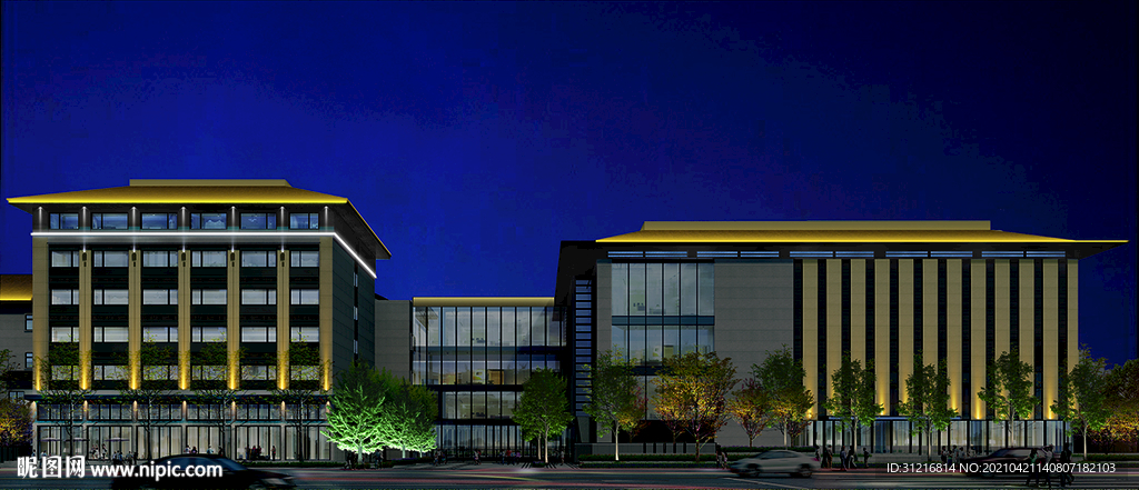 亮化效果图  led效果图  