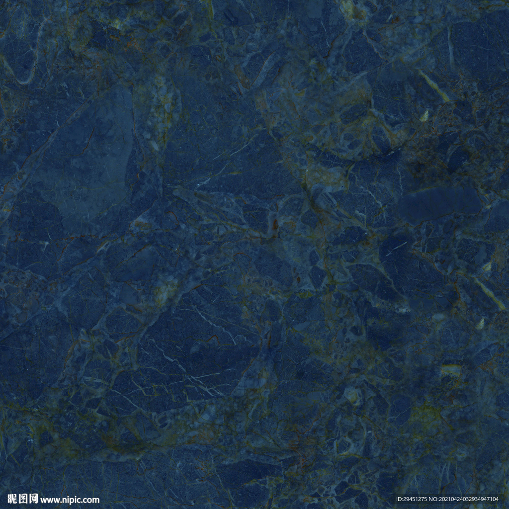蓝色TIF合层 天然大理石 