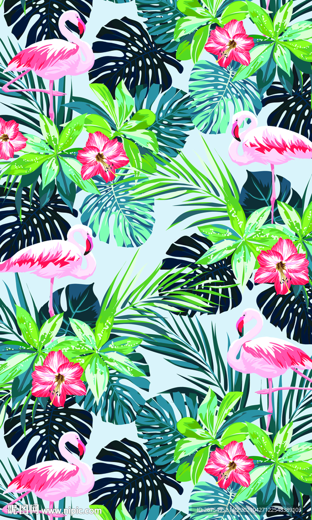 火鸟 鹤 火烈鸟