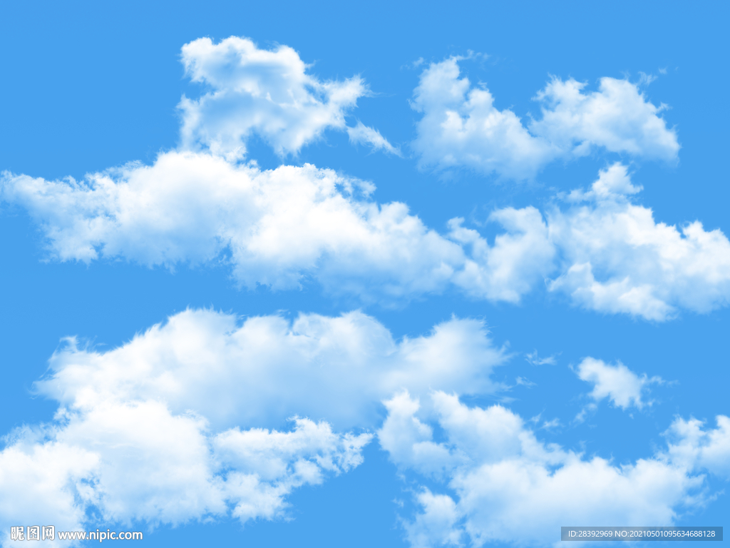 蓝天白云