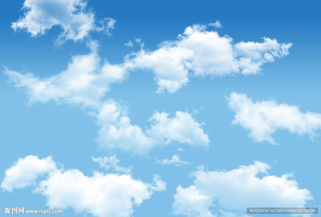蓝天白云