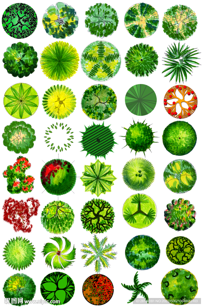 植物平面素材PSD