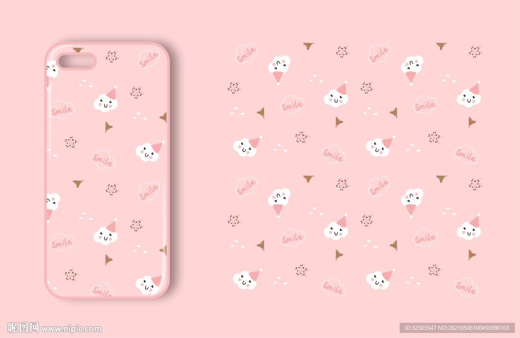 卡通图案手机壳