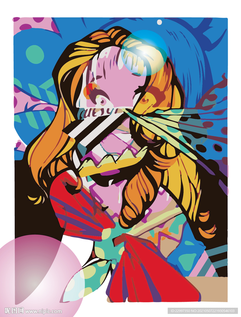 创意人物装饰画