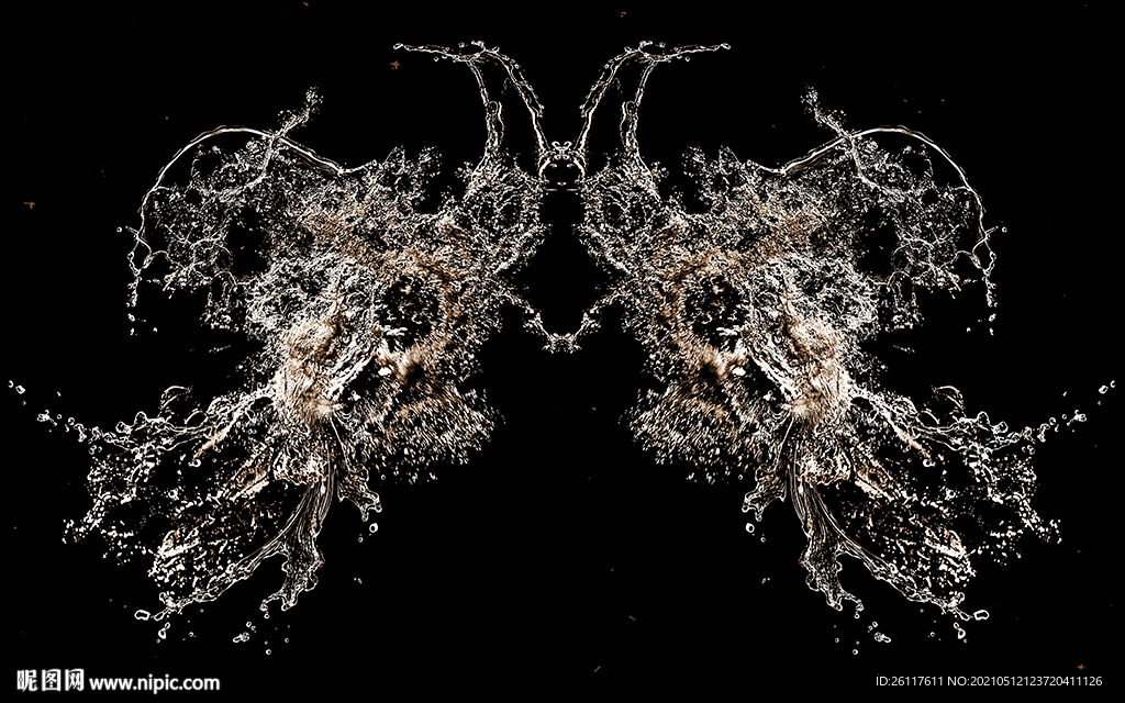 梦幻星空水纹电视背景墙