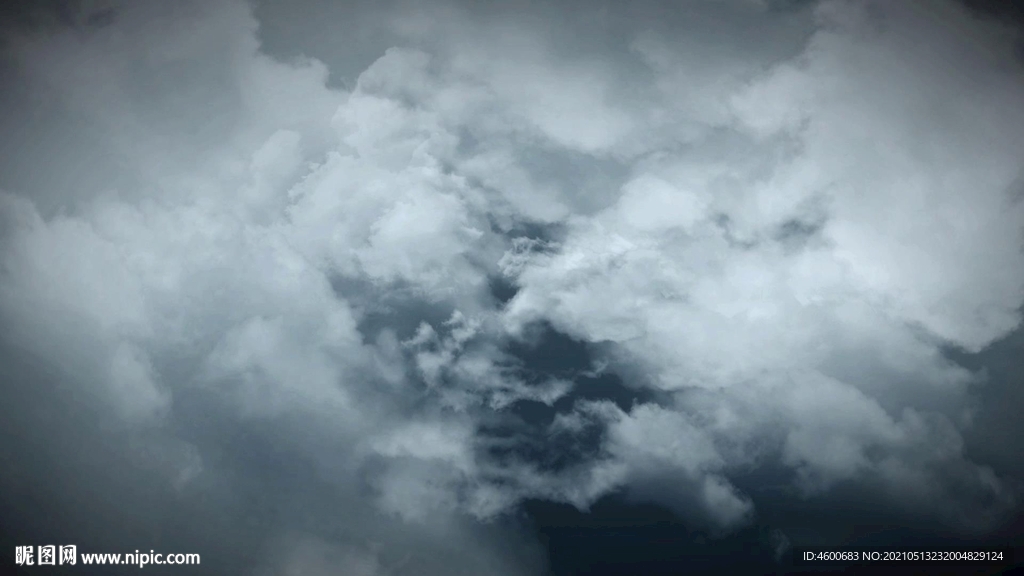 雷电暴风雨乌云效果视频素材