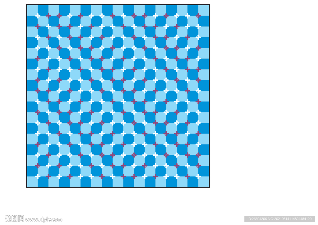 眩晕底纹 矛盾空间 矛盾背景 