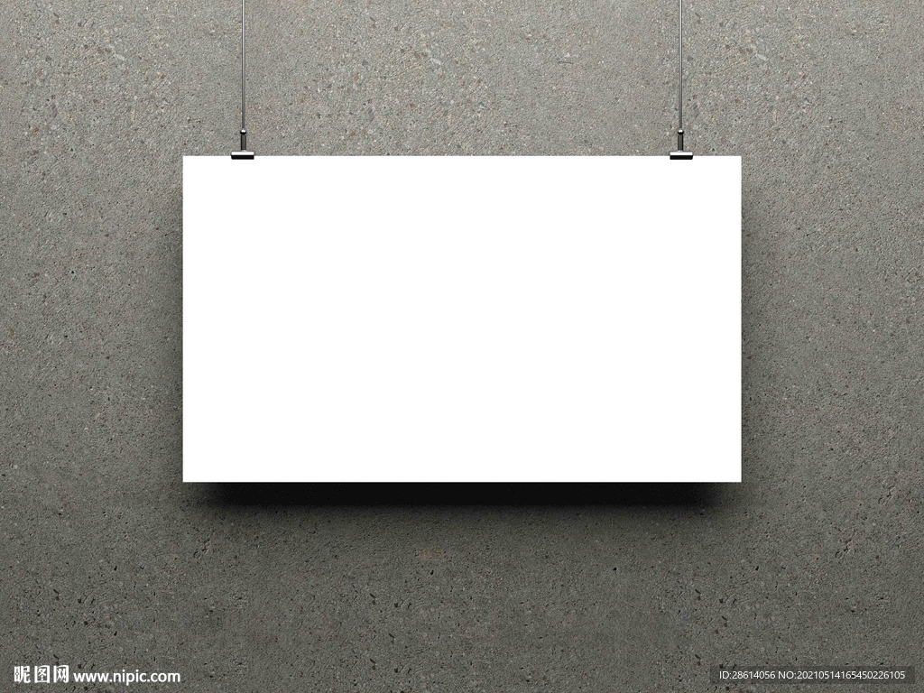 原创吊旗展示样机