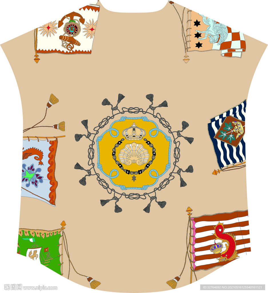 大牌方巾 定位花 绳子