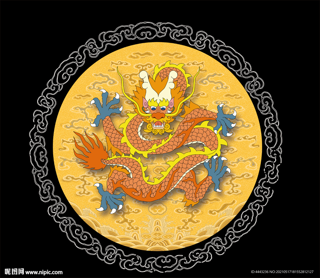 团龙图案