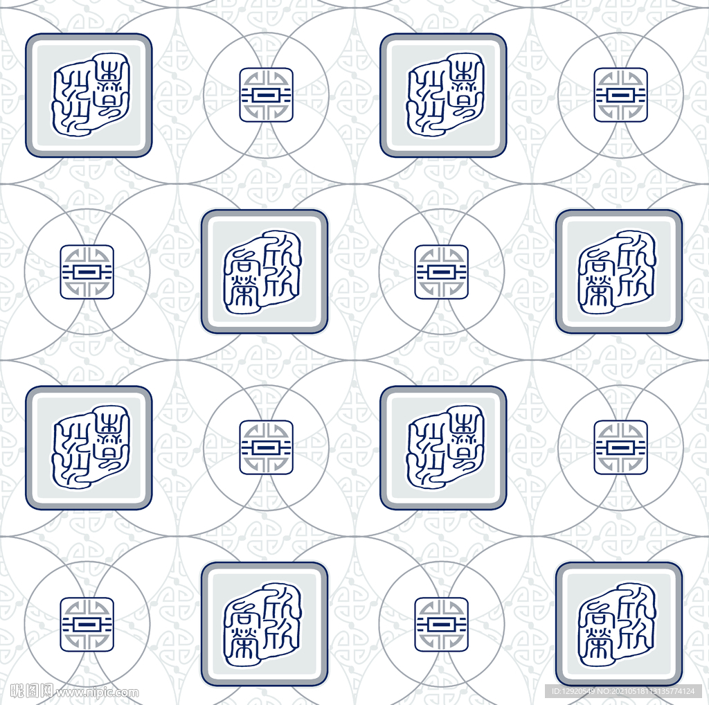 数码印花民族风几何