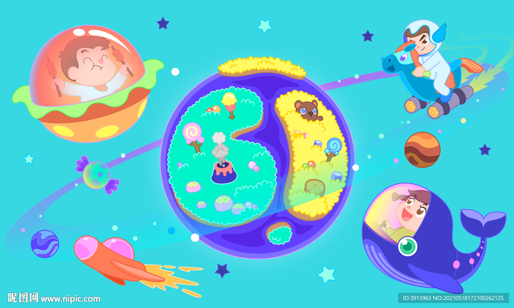 儿童节 六一 素材