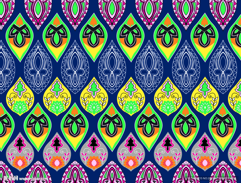 民族花纹