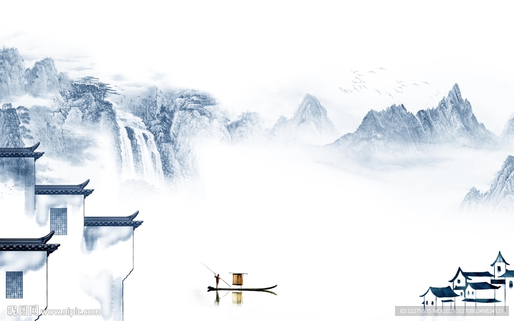 江南 风景最新山水 TIF分层