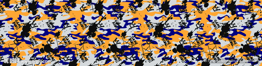 迷彩底纹字母