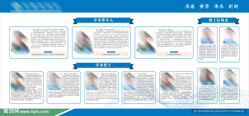 中医药学院展板