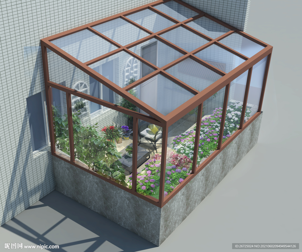 露台花园设计案例效果图