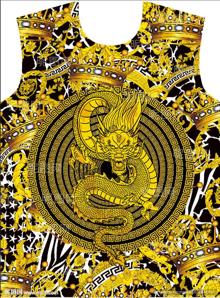 大牌潮男印花 高清 分层