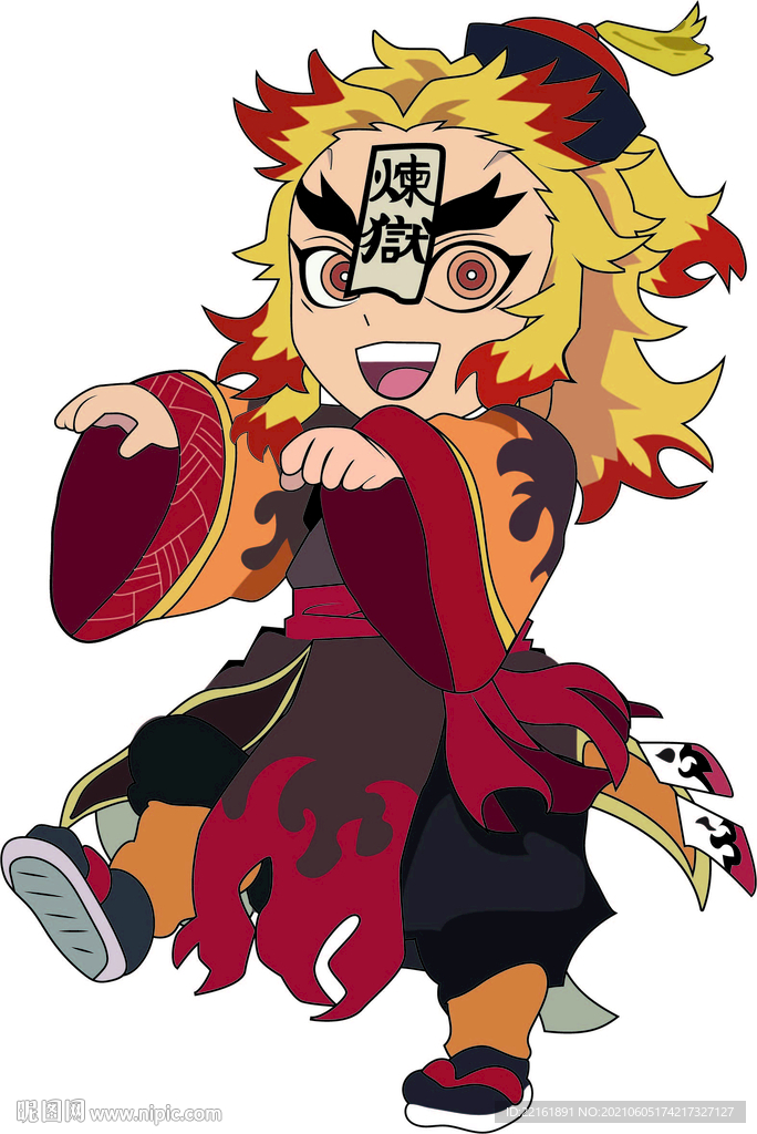 鬼灭之刃人物炎柱-炼狱杏寿郎