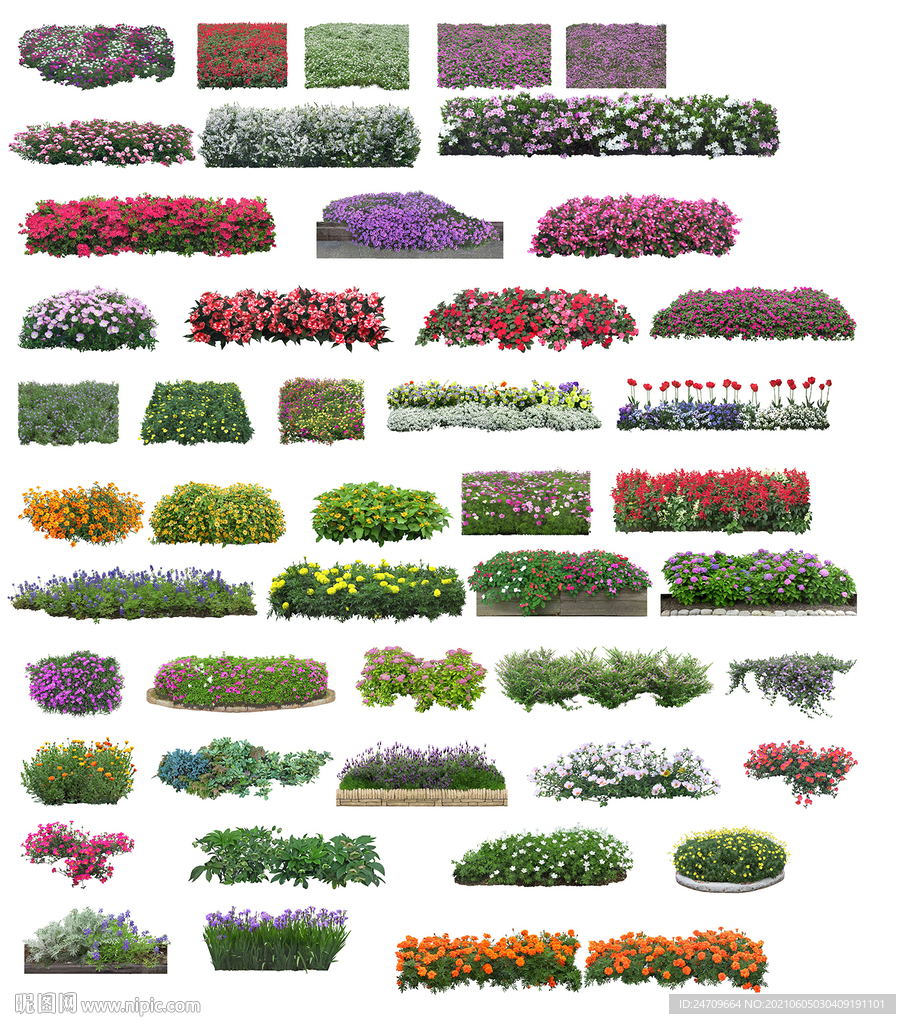 花圃ps素材图库