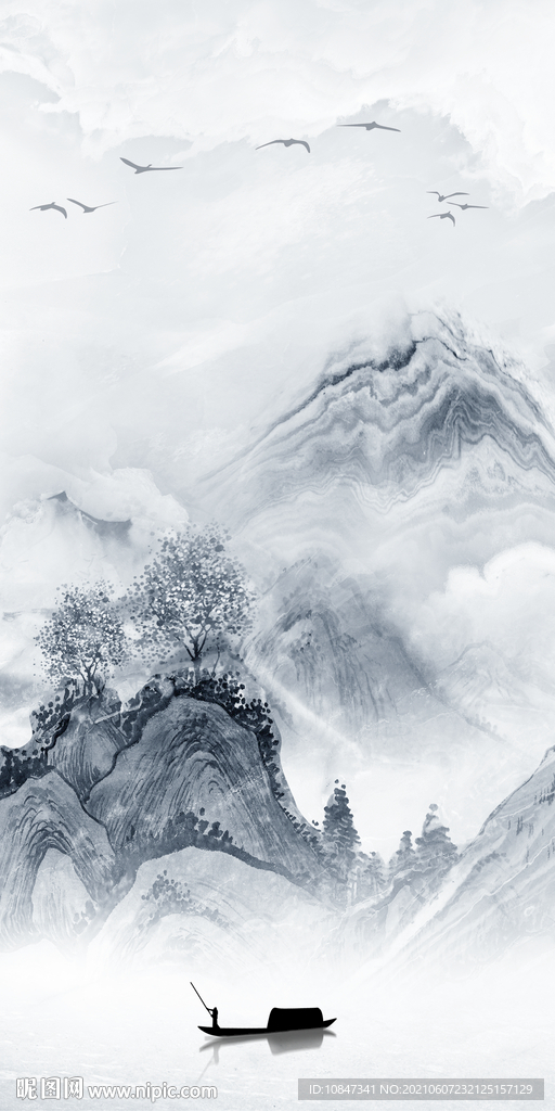 最新 大气唯美玄关 TIF分层