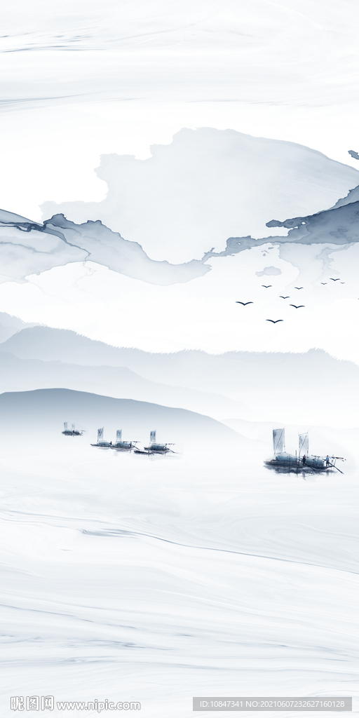 爆款大气唯美玄关 TIF分层