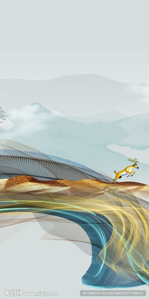 现代 大气唯美玄关 TIF分层